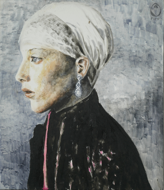 oil on canvas - olio su tela di Piro